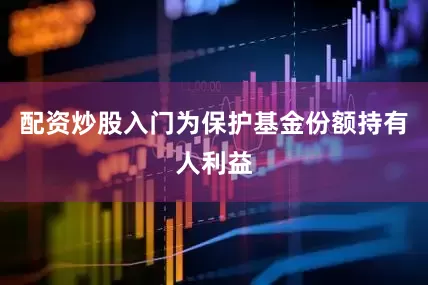 配资炒股入门为保护基金份额持有人利益